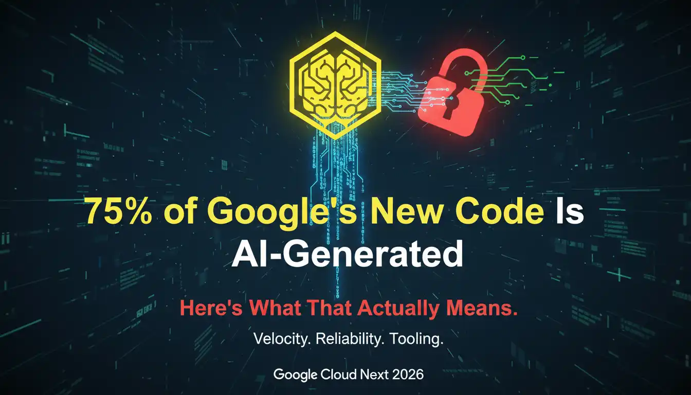 75% of Google's New Code Is AI-Generated. Here's What That Actually Means.